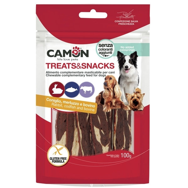 Camon - Stripes con Coniglio Merluzzo e Pelle Bovina