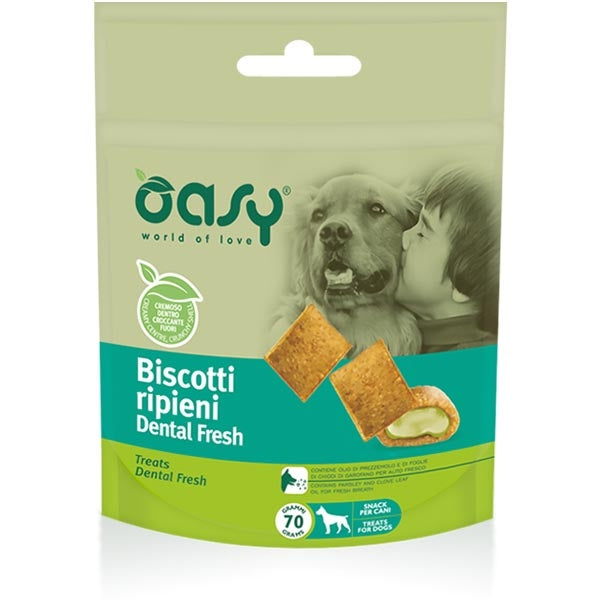 Oasy - Snack Biscotti Ripieni Dental Fresh
