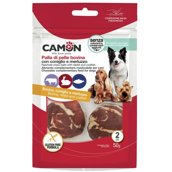 Camon - Palla di Pelle Bovina con Coniglio e Merluzzo