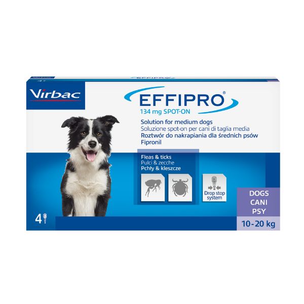 Virbac - Effipro Spot-On Cane 4 Pipette