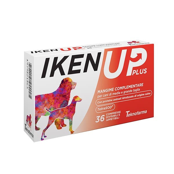 Teknofarma - Iken Up Plus per Cani di Media e Grande Taglia