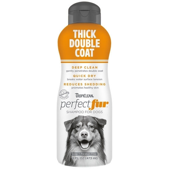 Tropiclean - Perfectfur Shampoo per Cani con Pelo a Doppio Strato