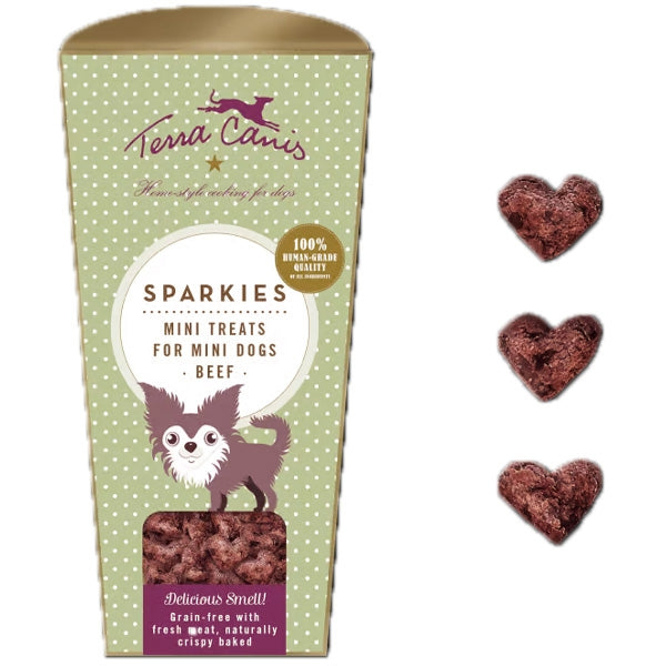 Terra Canis - Sparkies Mini Treats Biscotti per Cani al Manzo
