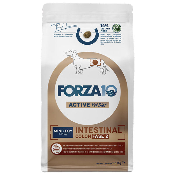 Forza10 - Active Dog Mini Toy Intestinal Colon Fase 2 Con Pesce