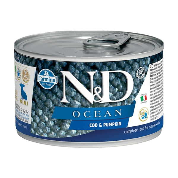 Farmina - Natural & Delicious Ocean Mini Puppy con Merluzzo e Zucca