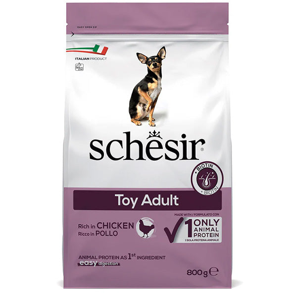 Schesir - Dry Line Toy Mantenimento con Pollo