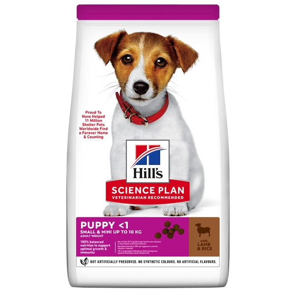 Hill's - Science Plan Small & Mini Puppy con Agnello con Riso