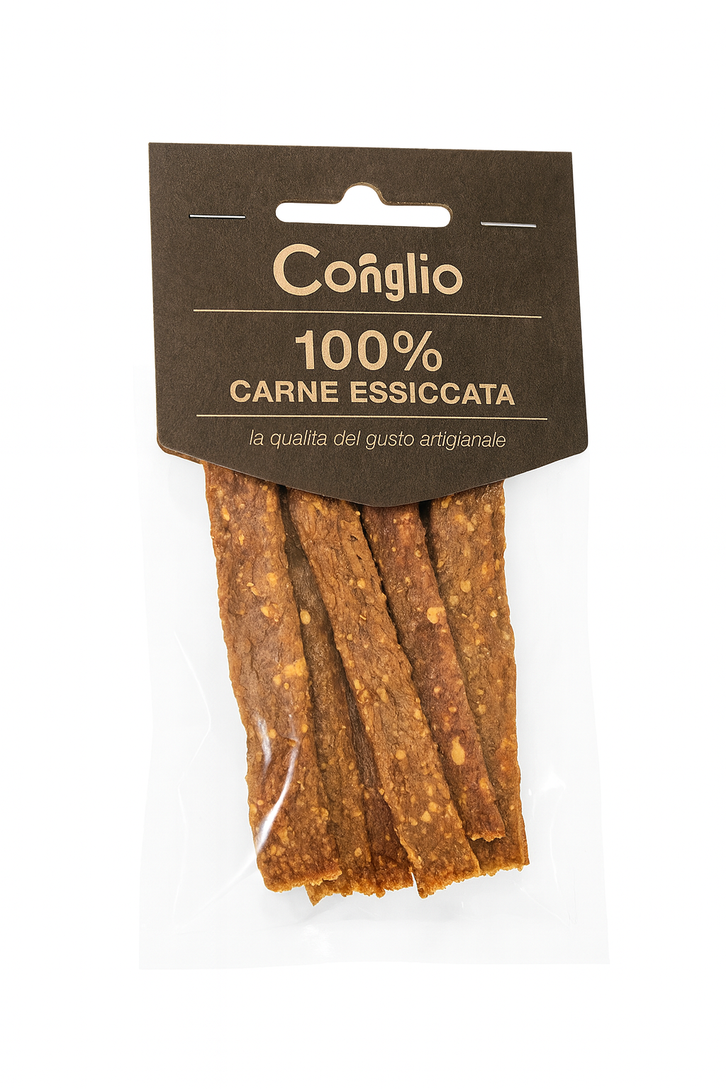 Gusto - Strisce Snack 100% Carne Essiccata di Coniglio