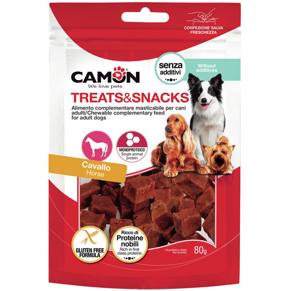 Camon - Snack Monoproteici Dadini di Cavallo