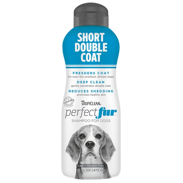 Tropiclean - Perfectfur Shampoo per Cani a Corto Doppio Pelo