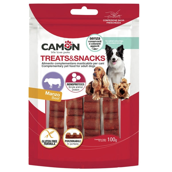 Camon - Snack Barretta di Manzo Porzionabile