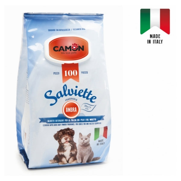 Camon - Salviette Fragranza Ambra Maxi Formato