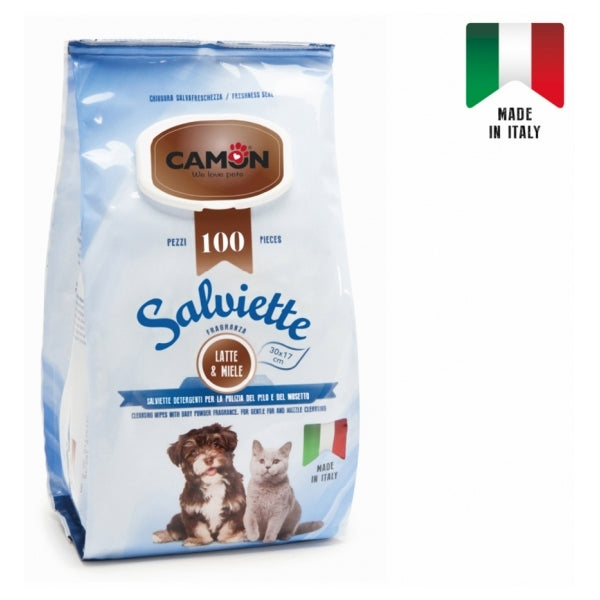Camon - Salviette Latte & Miele Maxi Formato
