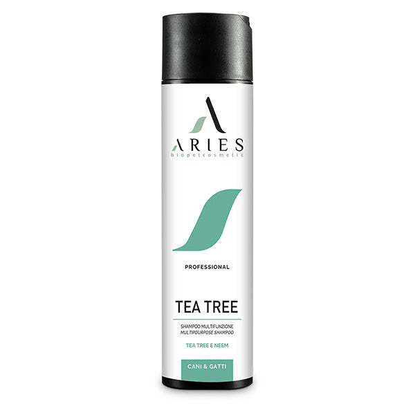 Aries - Tea Tree Shampoo Multifunzione Per Cani E Gatti
