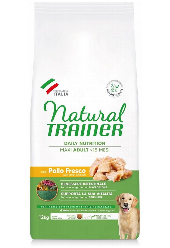Trainer - Natural Adult Maxi con Pollo Fresco e Riso
