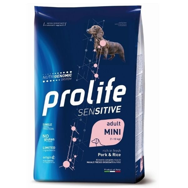 Prolife - Sensitive Adult Mini Pork & Rice