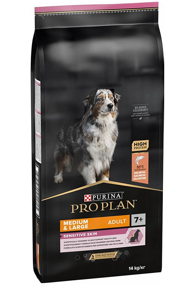 Purina - Pro Plan Adult Medium Sensitive Skin Optiderma con Salmone e Riso