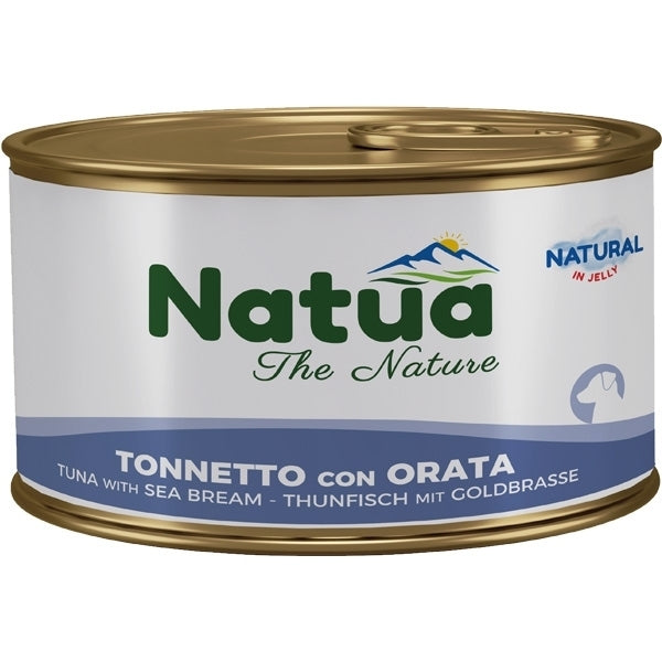 natua - Natural Adult Dog Jelly Tonnetto con Orata
