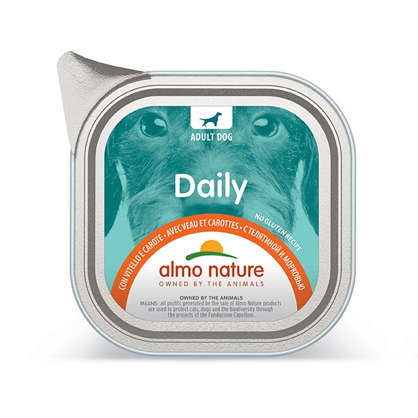 Almo Nature - Daily Menu con Vitello e Carote
