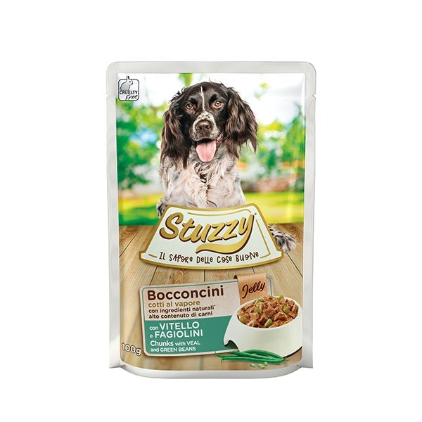 Stuzzy Dog - Bocconcini con Vitello e Fagiolini in Gelatina