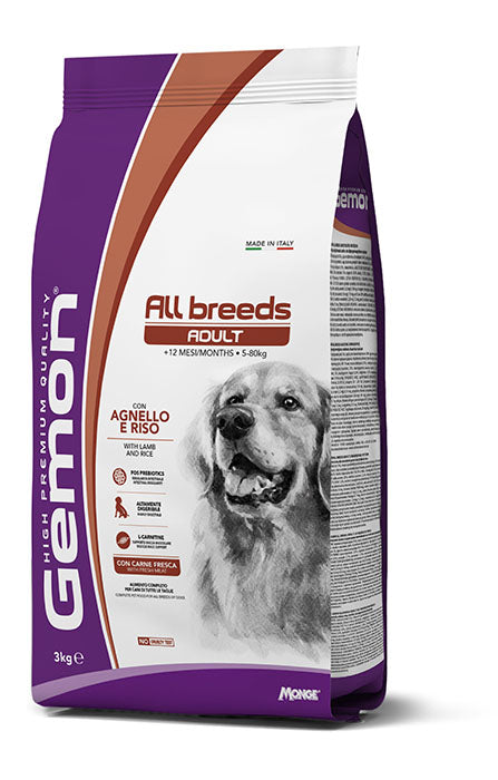Gemon - Gemon Dog Medium Adult con Agnello e Riso