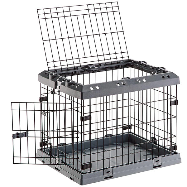 Ferplast - Box Pieghevole per Cani Superior Nero