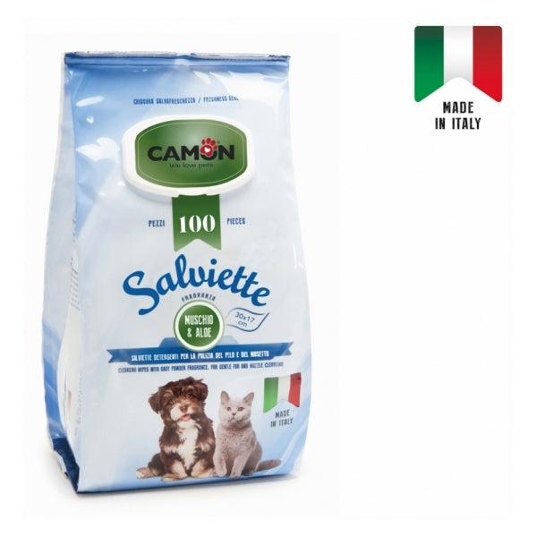 Camon - Salviette al Muschio & Aloe Maxi Formato