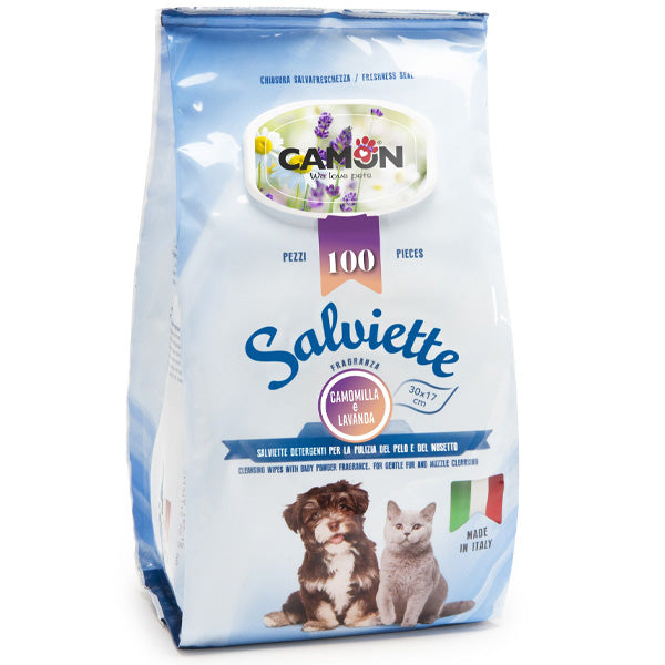 Camon - Salviette Camomilla & Lavanda Maxi Formato
