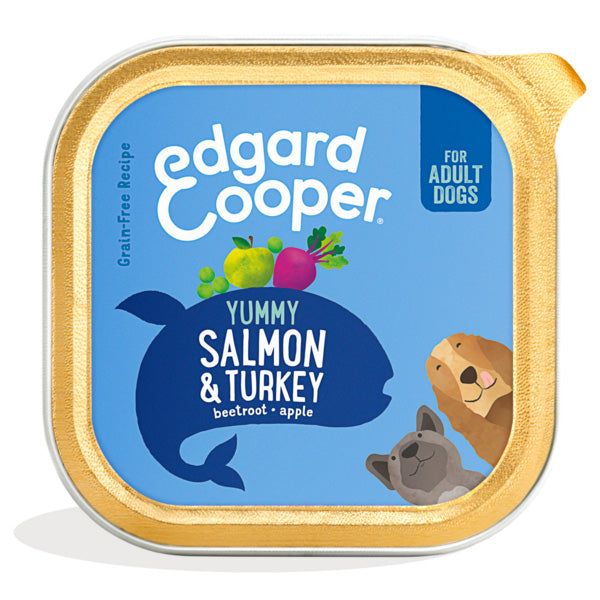 Edgard&Cooper - Adult Salmone e Tacchino Senza Cereali