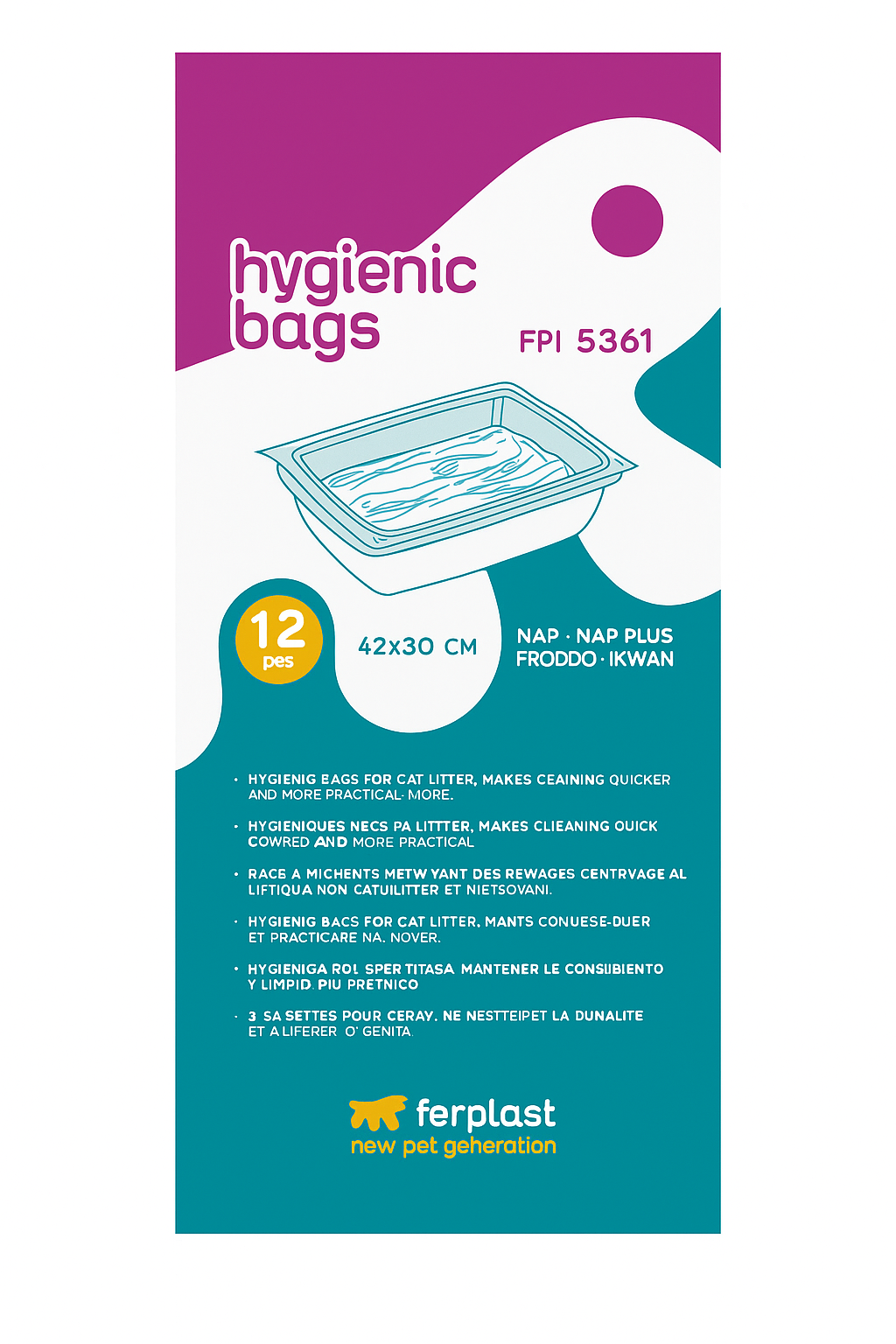 Ferplast - Sacchetti Igienici FPI 5361