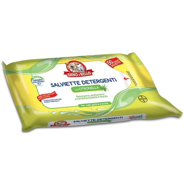 Elanco - Salviette Detergenti alla Citronella