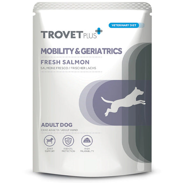 Trovet - Plus Dog Adult Mobility & Geriatrics Salmone Fresco