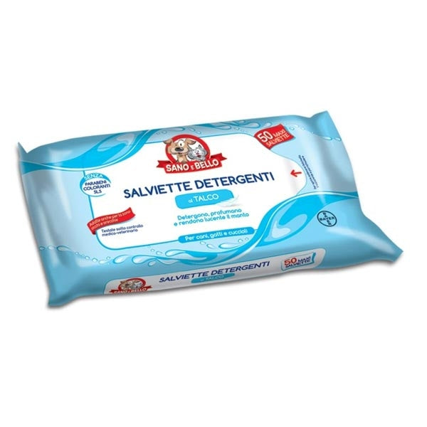 Elanco - Salviette Detergenti al Talco
