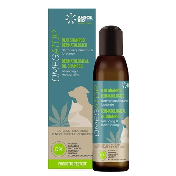 Ansce Bio Generic Srl - Omegatop Olio Shampoo Dermatologico