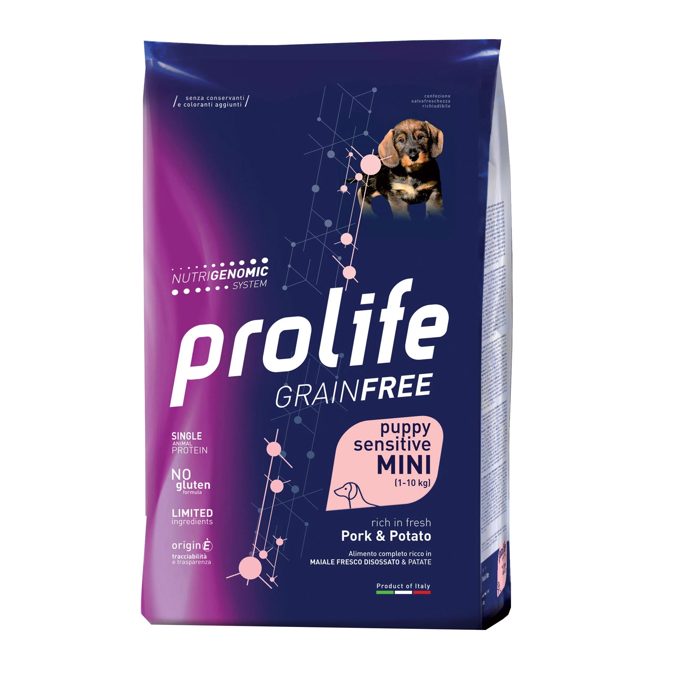 Prolife - Grain Free Puppy Mini Sensitive Pork & Potato