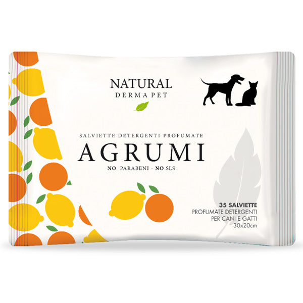Derbe - Salviette Detergenti Profumate agli Agrumi