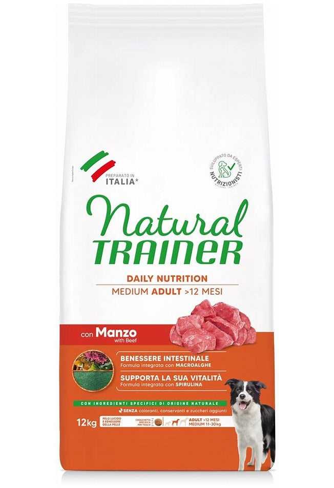 Trainer - Natural Adult Medium con Manzo e Riso