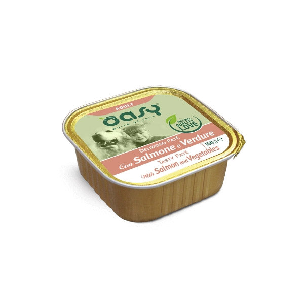 Oasy - Delizioso Patè Grain Free Salmone con Verdure