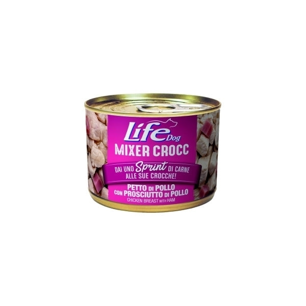 Life Pet Care - Mixer Crocc Petto di Pollo con Prosciutto di Pollo