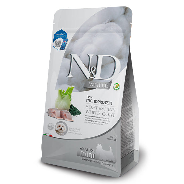 Farmina - Natural & Delicious Mini White Spigola Spirulina e Finocchio