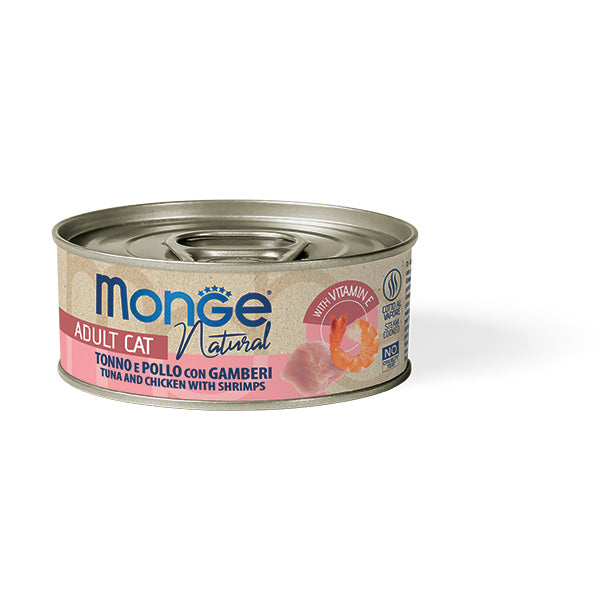 Monge - Natural Superpremium Tonno e Pollo con Gamberetti