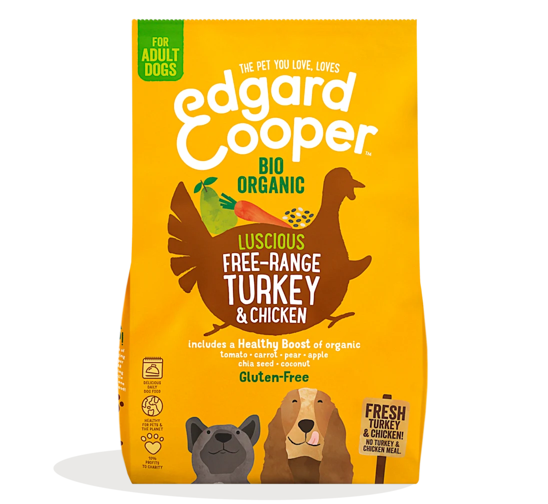 Edgard & Cooper Dog Adult Bio Organic Pollo e Tacchino