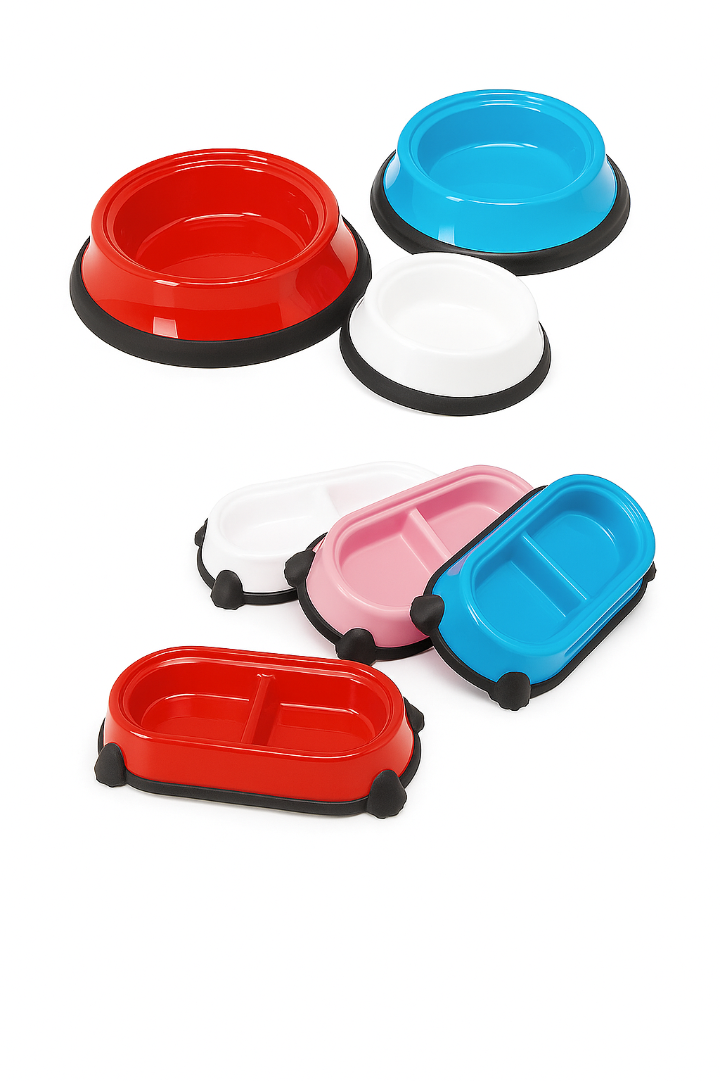 Camon - Ciotola in plastica antirovesciamento