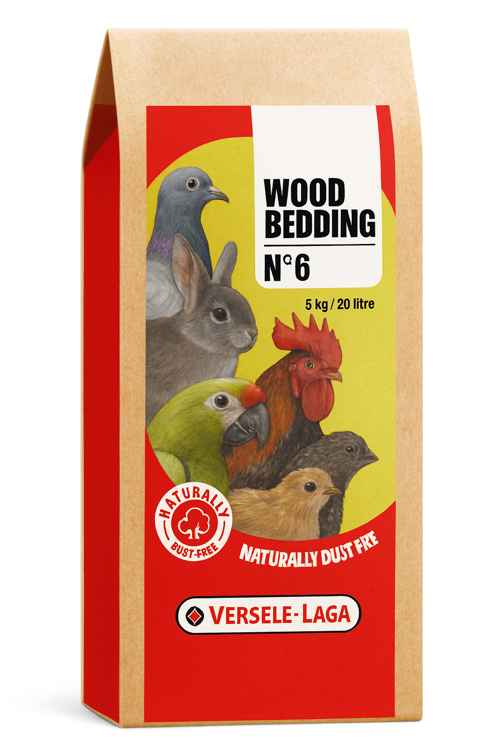 Versele-Laga - Lettiera Faggiolino Fine n° 6 Wood Bedding