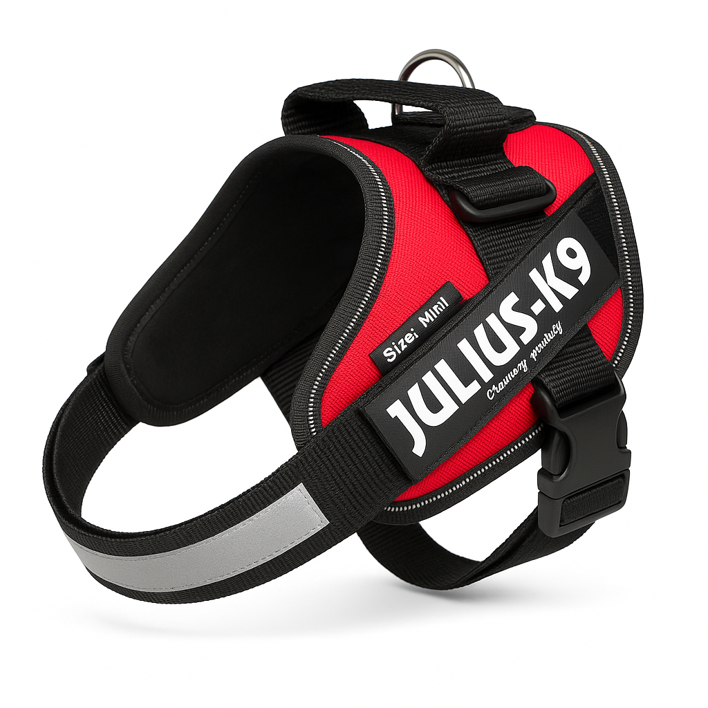 JULIUS K9 - Pettorina per Cani Julius K9 IDC-Powerharness Rosso