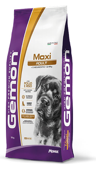 Gemon - Gemon Dog Maxi Adult con Pollo e Riso