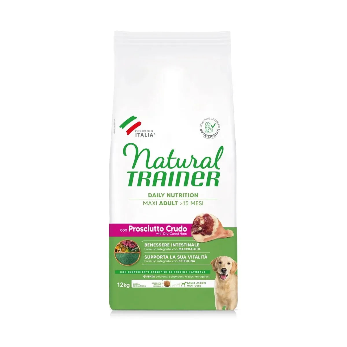 Trainer - Natural Adult Maxi Prosciutto Crudo e Riso