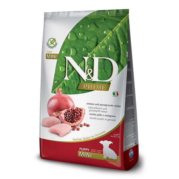 Farmina - Natural & Delicious Prime Mini Puppy Pollo e Melograno