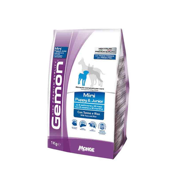 Gemon - Gemon Dog Mini Puppy & Junior con Tonno e Riso