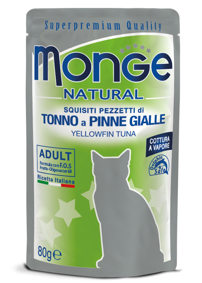 Monge - Natural Superpremium Pezzetti di Tonno a Pinne Gialle